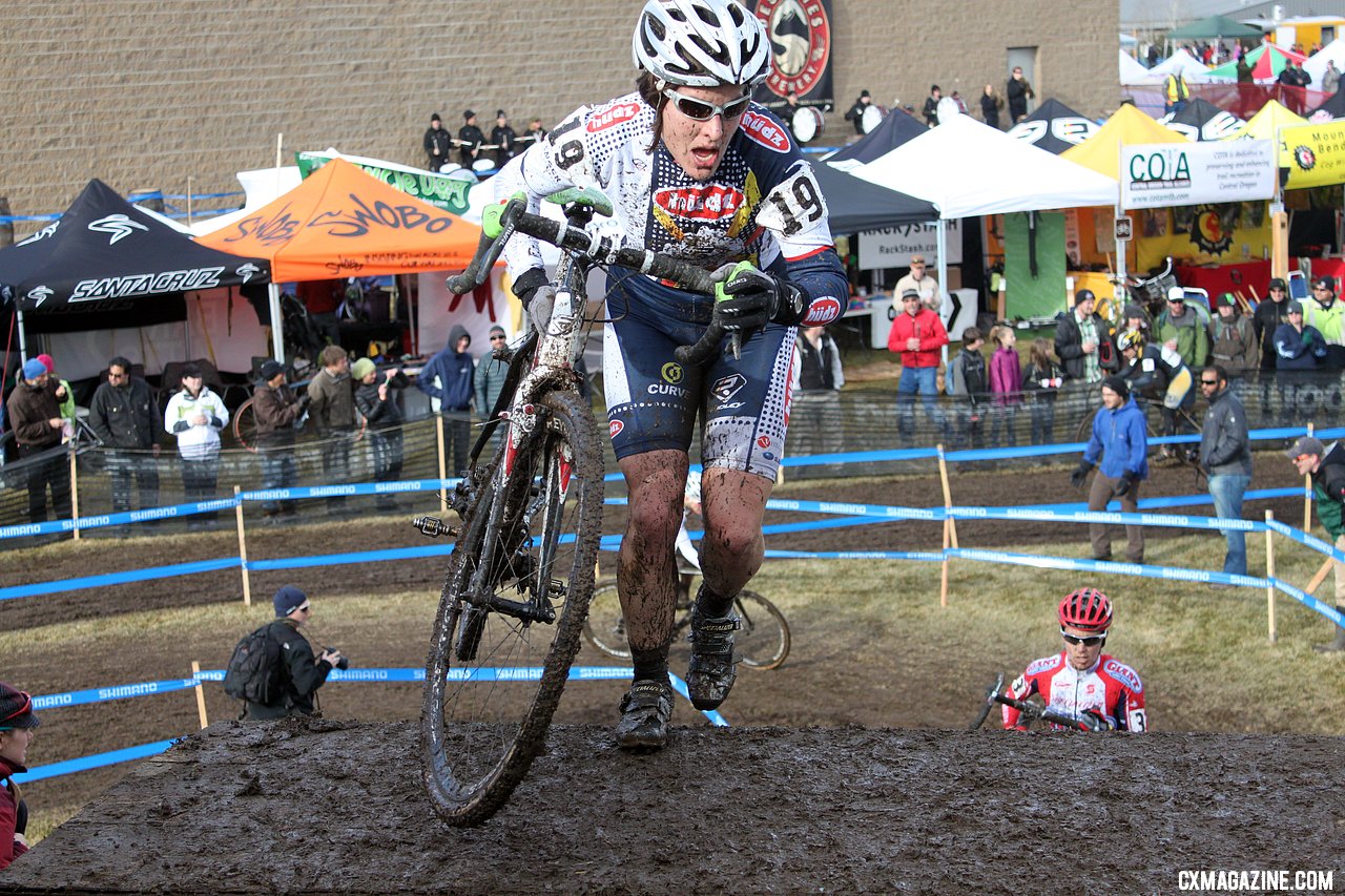 Kathy Sherwin was a surprise in fourth. 2010 Cyclocross National Championships, Women's Race. © Cyclocross Magazine