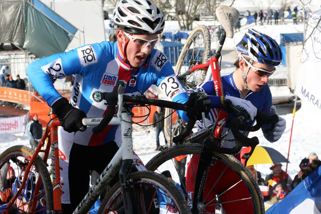 Matej Lasak raced to fourth in his home country. ? Bart Hazen