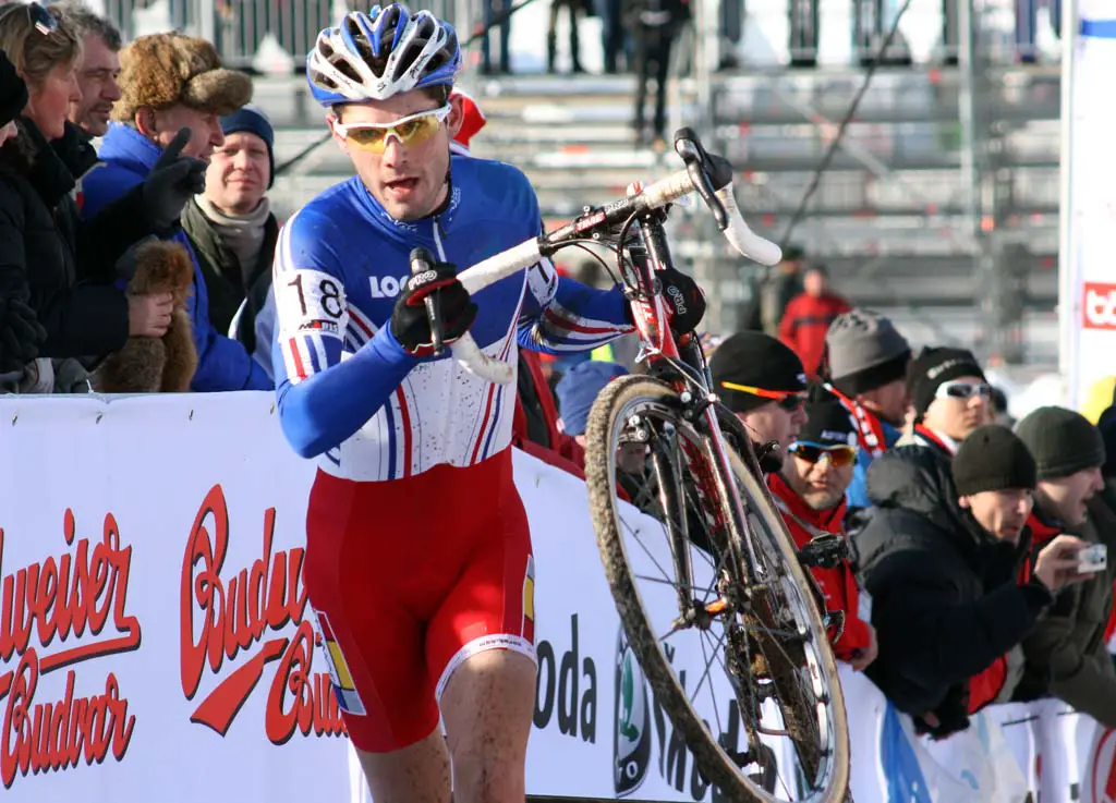 Emilien Viennet makes his way through the course in Tabor. ? Bart Hazen