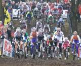 Men on lap one, Hoogerheide Cyclocross World Cup