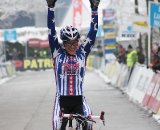 Here, Katie Compton takes another win in the 2010 season. © Bart Hazen