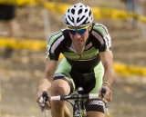 Jeremy Powers pushes the pace in the heat © Greg Sailor – VeloArts