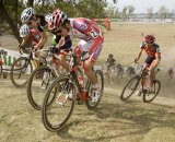 Nick Weighall, goes over the Selle Italia Hill with fellow riders © Greg Sailor – VeloArts