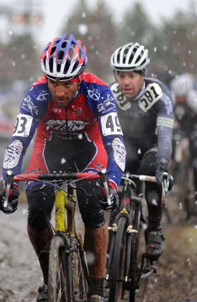 Snow greeted some of the races earlier in the week © Steve Anderson