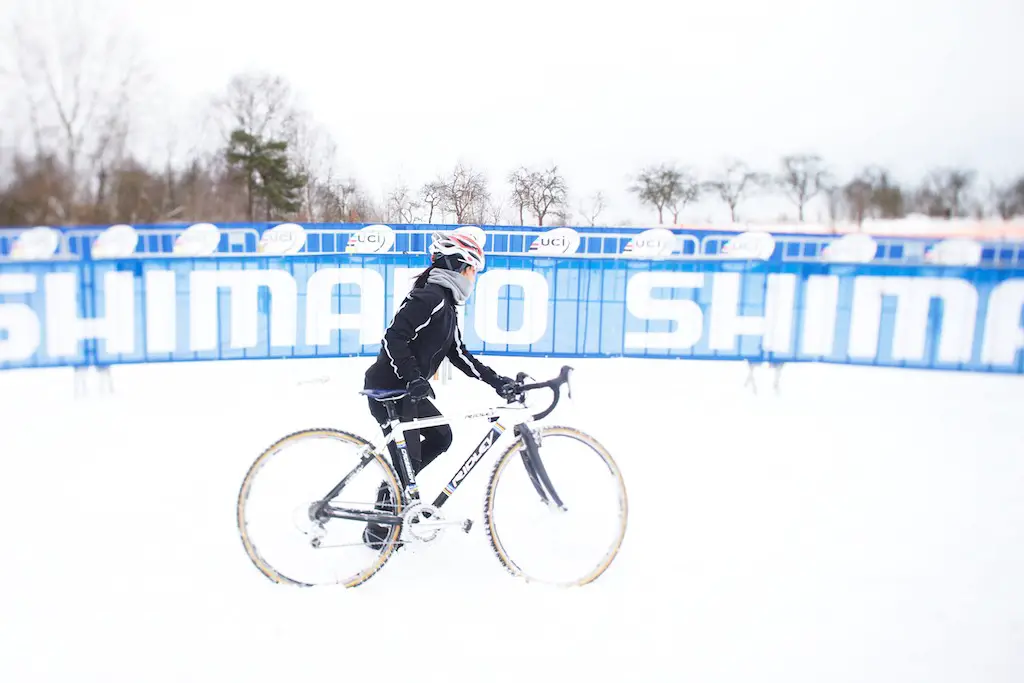 2010 Cyclocross World Championships, Pre-Ride, Tabor, Czech Republic. ? Joe Sales