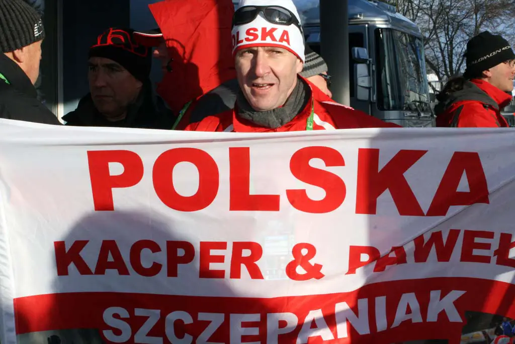 The Polish fans had a lot to celebrate ? Bart Hazen 