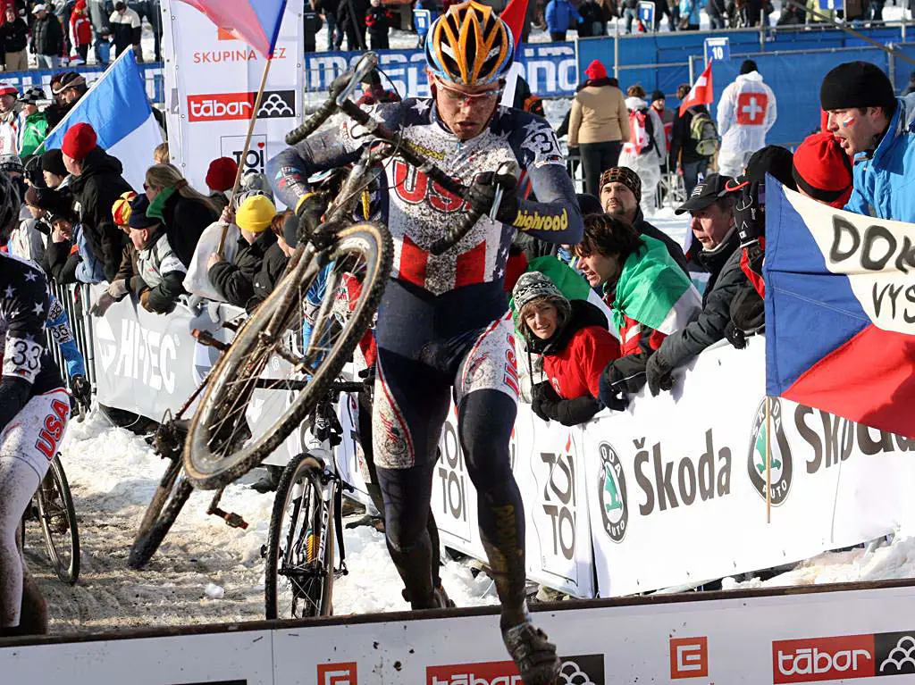 Danny Summerhill had a decent race to finish 29th. 2010 U23 Cyclocross World Championships. ? Bart Hazen