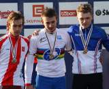 The U23 podium in Tabor ? Bart Hazen 