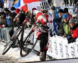 Canada's Jared Stafford was the last rider to be lapped.2010 U23 Cyclocross World Championships. ? Bart Hazen