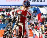 Pawel Szczepaniak in control. 2010 U23 Cyclocross World Championships. ? Bart Hazen