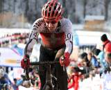 Arnaud Grand from Switzerland. 2010 U23 Cyclocross World Championships. ? Bart Hazen