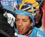Meeusen contemplates what could have been.  2010 U23 Cyclocross World Championships. ? Bart Hazen