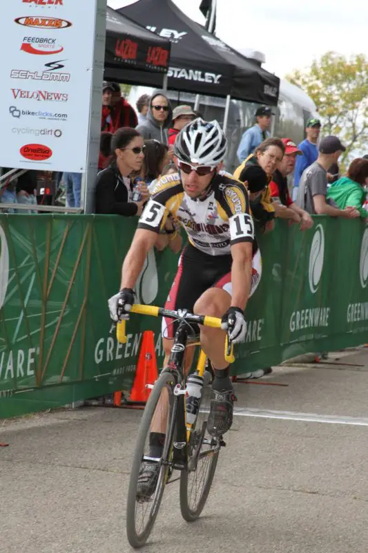 Brian Matter, who won the Chequamegon 40 last weekend, was the second Midwest finisher, in 13th. WI is his home state. He has been to Euro Cross Camp. © Amy Dykema