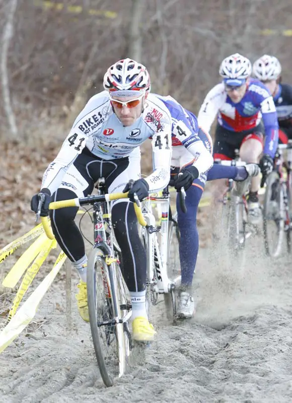 Adam Myerson takes on the sand. © Peter Ozolins Photography