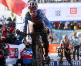 Stybar looks to open an early lead over Heule and the Belgian pursuers  ? Bart Hazen