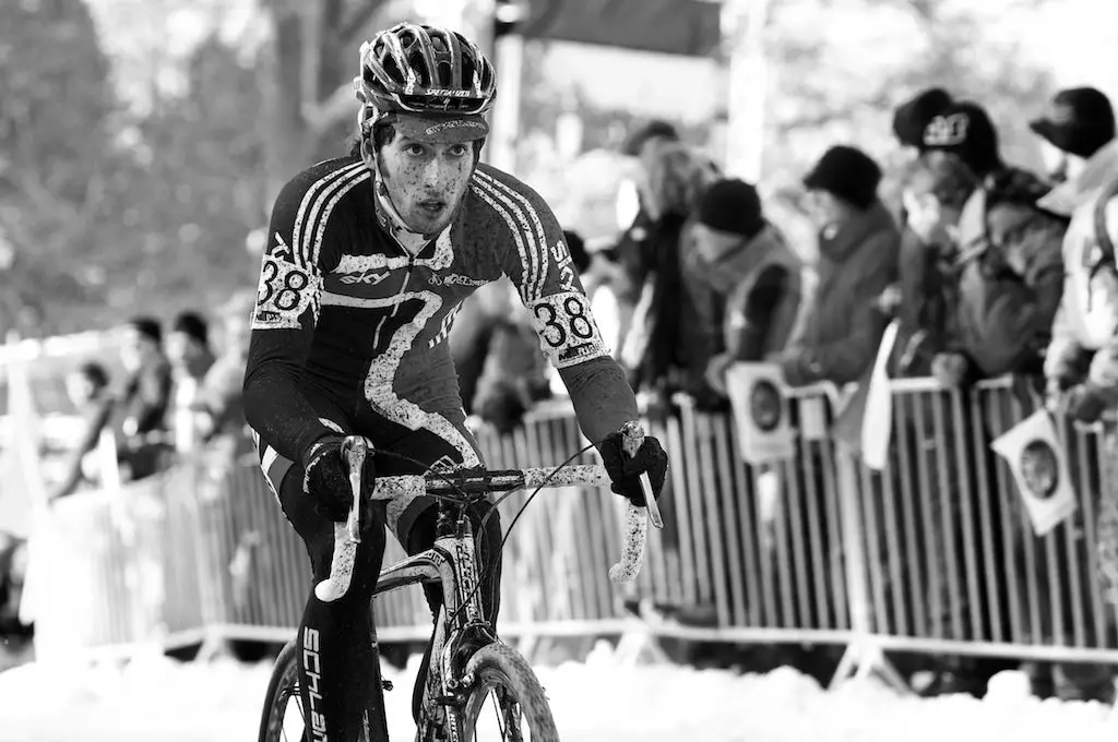 Ian Field was Great Britain's top finisher at the 2010 Cyclocross World Championships in Tabor, Czech Republic.  ? Joe Sales
