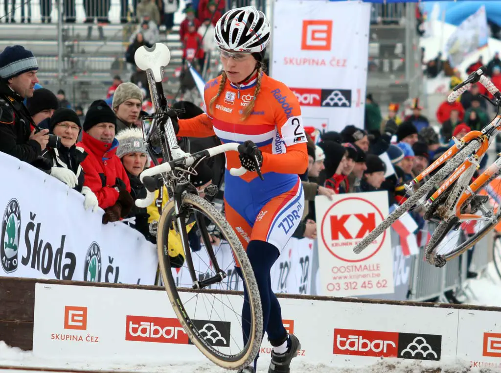 Daphny van den Brand had hoped for a better result than third. ? Bart Hazen