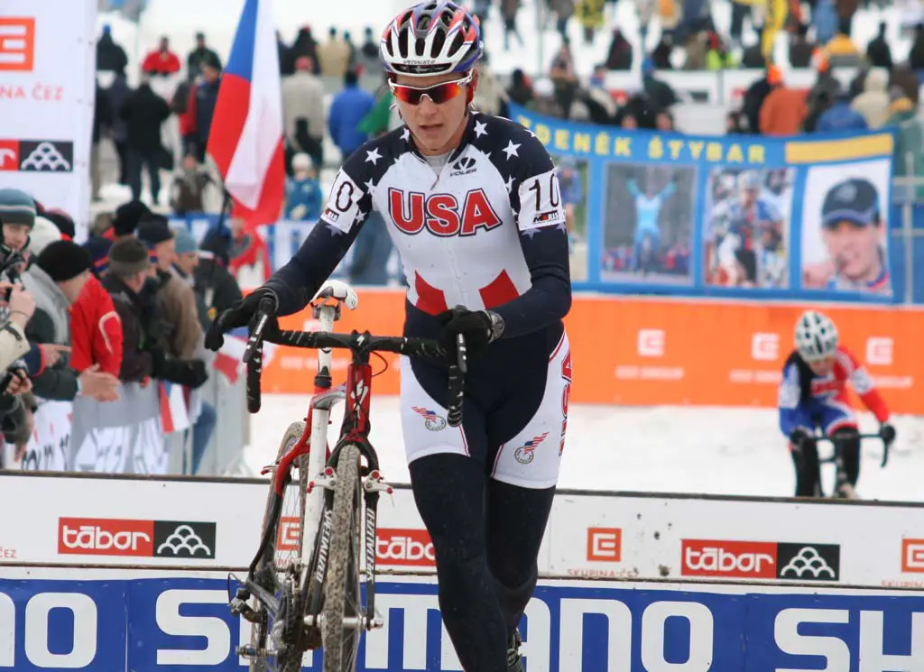 Meredith Miller was the top placed American in Tabor, in 12th. ? Bart Hazen