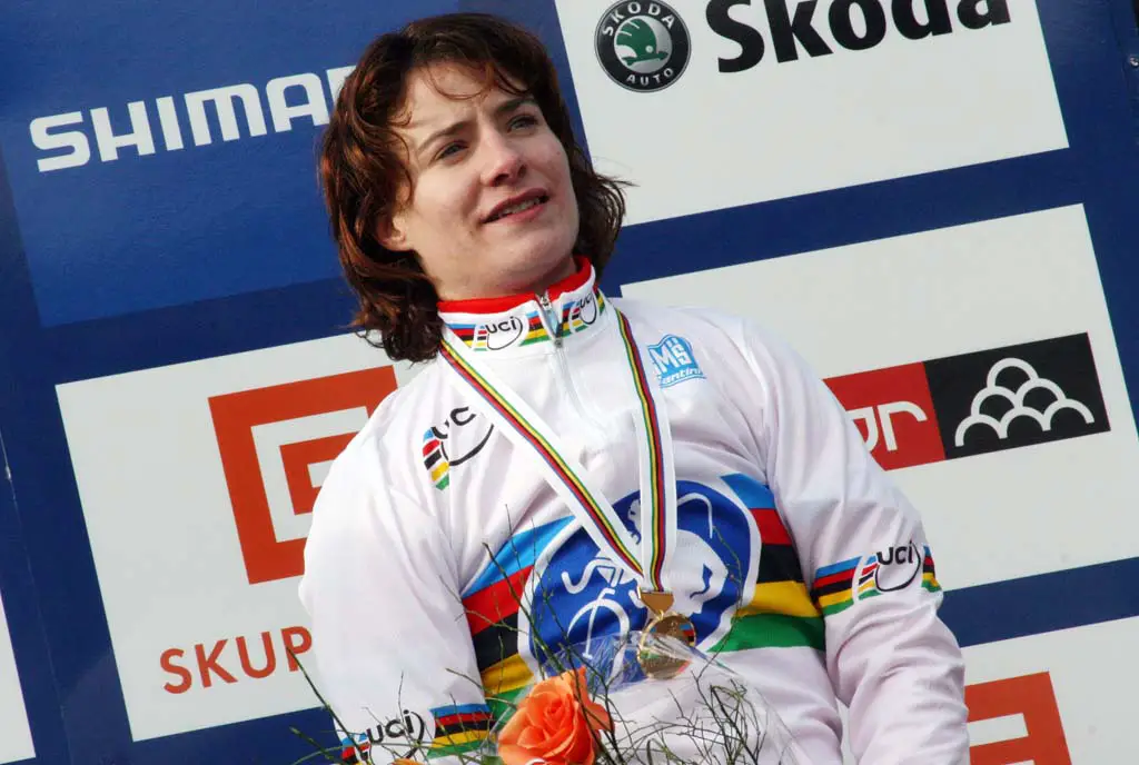 Marianne Vos on the top step once again. ? Bart Hazen