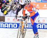 Vos attacked the course to take her third world title. ? Joe Sales