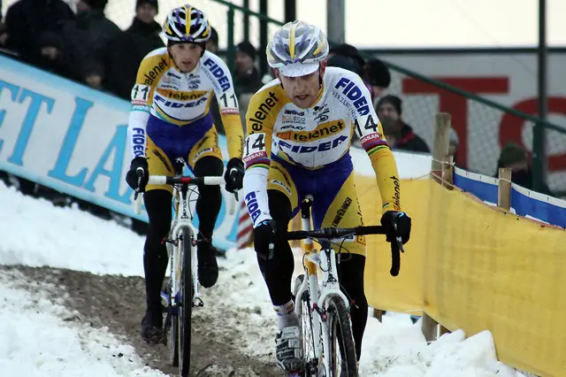 Bart Wellens leads Kevin Pauwels © Bart Hazen