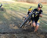 Smith leads Anthony into the horse jump. ©Natalia Boltukhova | Pedal Power Photography | 2011