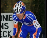 Bart Aernouts on the nasty hillclimb in Asper-Gavere ©Danny Zelck