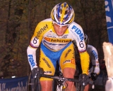 Bart Wellens on the Gavere climb ©Jonas Brufffaerts