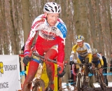 Klaas Vantornout showing off his new kit in Tervuren ©Jonas Bruffaerts