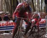 Sven Vanthourenhout followed by teammate Klaas in Tervuren ©Jonas Bruffaerts