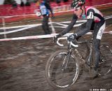  Jeremy Powers (Rapha-FOCUS) gets dirty. ©Liz Farina Markel