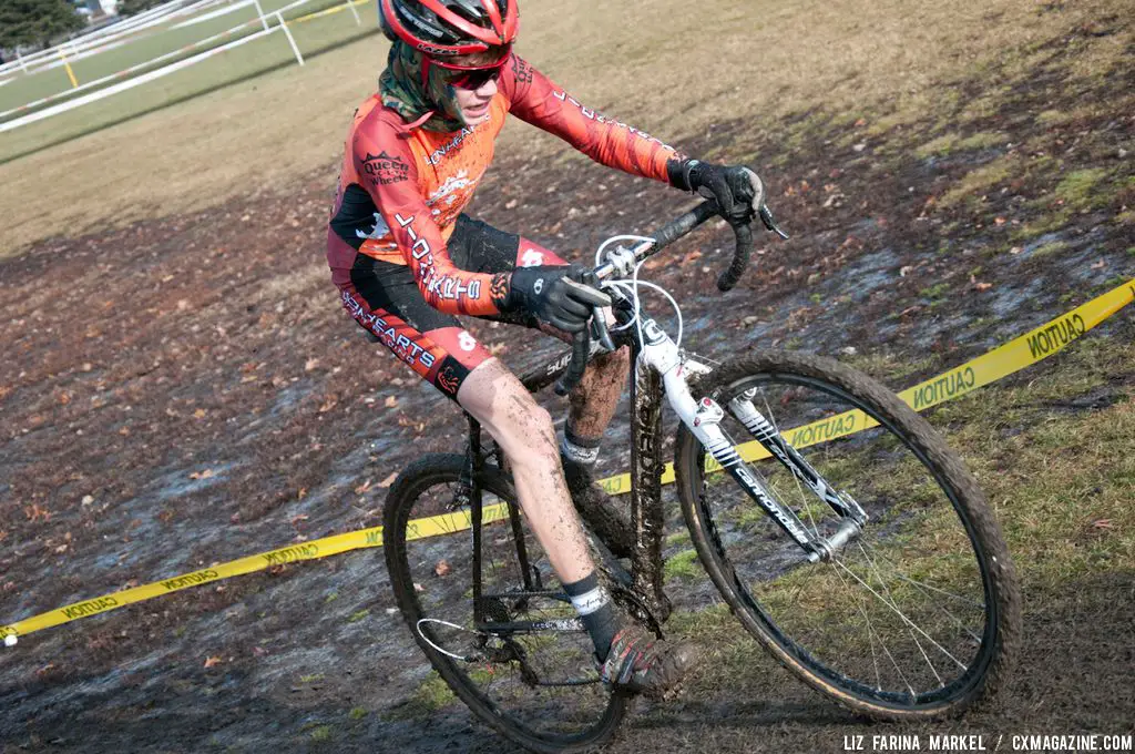 Spencer Petrov (Lionhearts) rode away with a big win in the Junior 10-14.©Liz Farina Markel