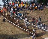 The infamous hill before the finish always draws a crowd. ©Pat Malach  