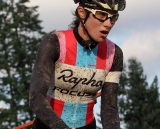Julie Krasniak took the women's win with a powerful comeback ride. ©Pat Malach
