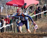 Cole Sprague climbs the finish hill. ©Pat Malach 