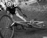 The mixture of mud and off-camber turns tripped up many riders. ©Pat Malach