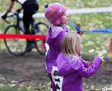 Future cyclocross stars cheer riders in the A race. ©Pat Malach