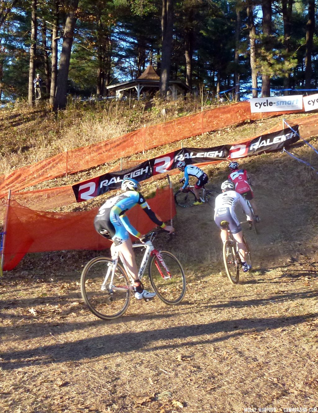 The off camber before the ride-up © Cyclocross Magazine