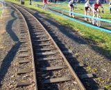 Train of riders, train tracks. © Cyclocross Magazine287