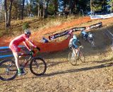 Winterberg takes the off-camber turn. © Cyclocross Magazine