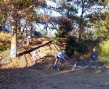 Luke Keough on the down hill. © Cyclocross Magazine