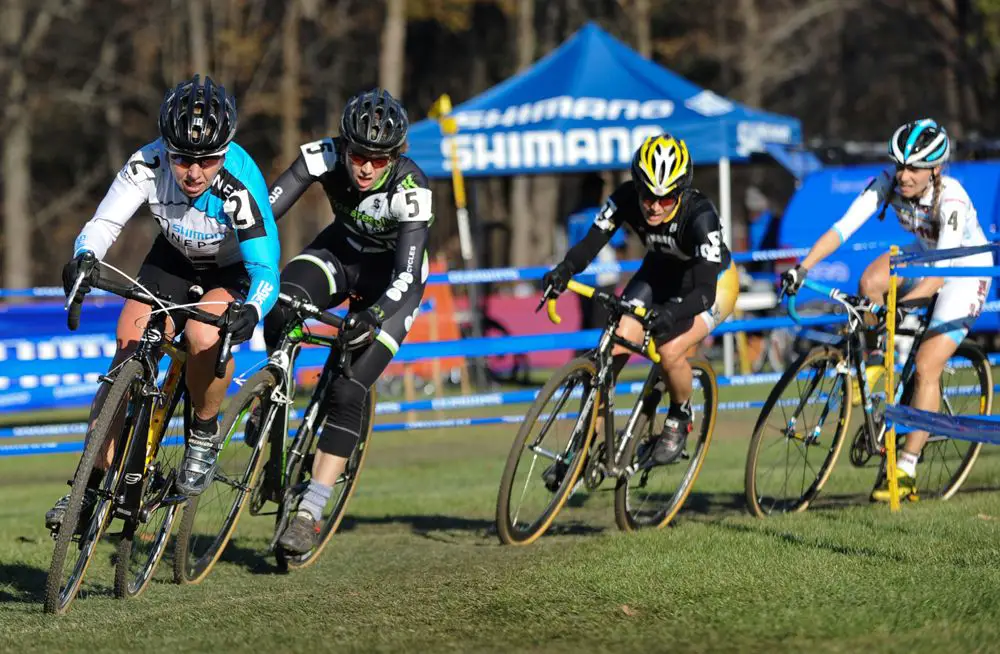  The chase of four were racing for the win © Natalia Boltukhova | Pedal Power Photography | 2011