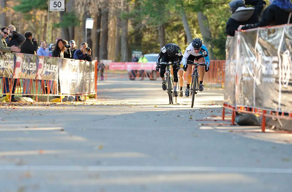 Van Gilder won the sprint for second © Natalia Boltukhova | Pedal Power Photography | 2011