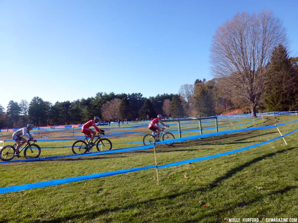 The three leaders. © Cyclocross Magazine