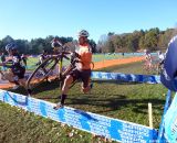 Sprint over the barriers. © Cyclocross Magazine