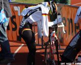 Sabrina Schweizer gave it her all in front of her German fans