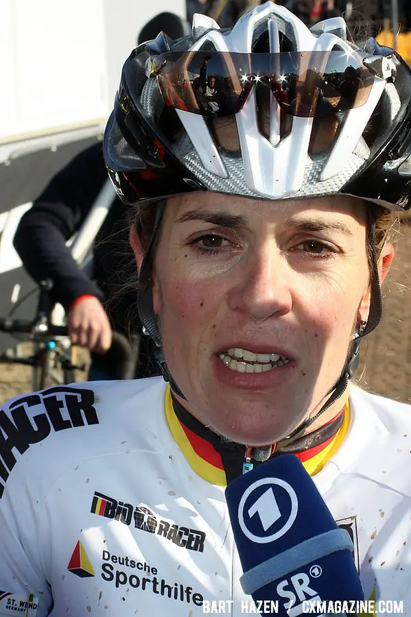 Hanka Kupfernagel missed the podium for only the second time in 12 years