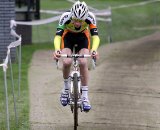 Mathieu van der Poel on his way to victory ©Bart Hazen