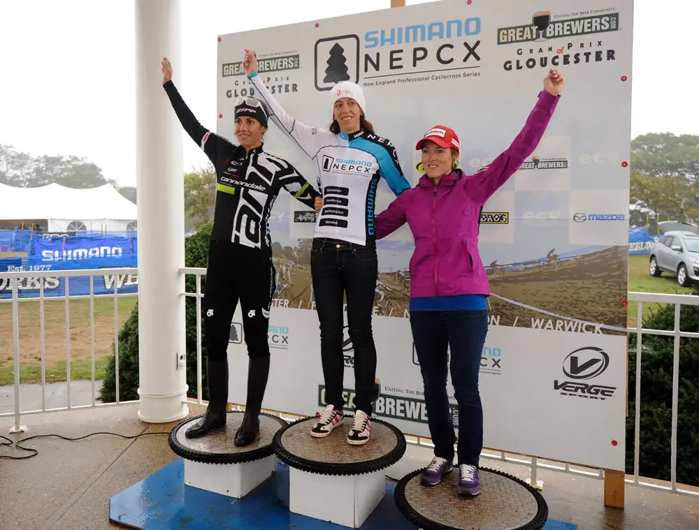 The Women’s Podium: Duke, Wyman, Day © Natalia Boltukhova | Pedal Power Photography | 2011