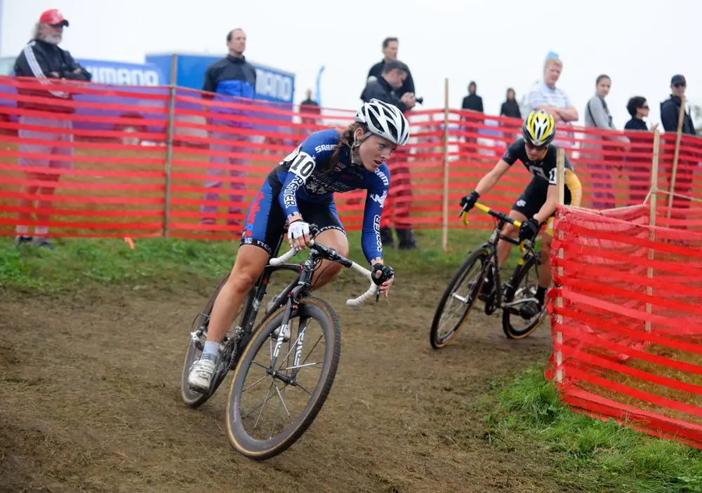 Day and Smith spent most of the race together © Natalia Boltukhova | Pedal Power Photography | 2011